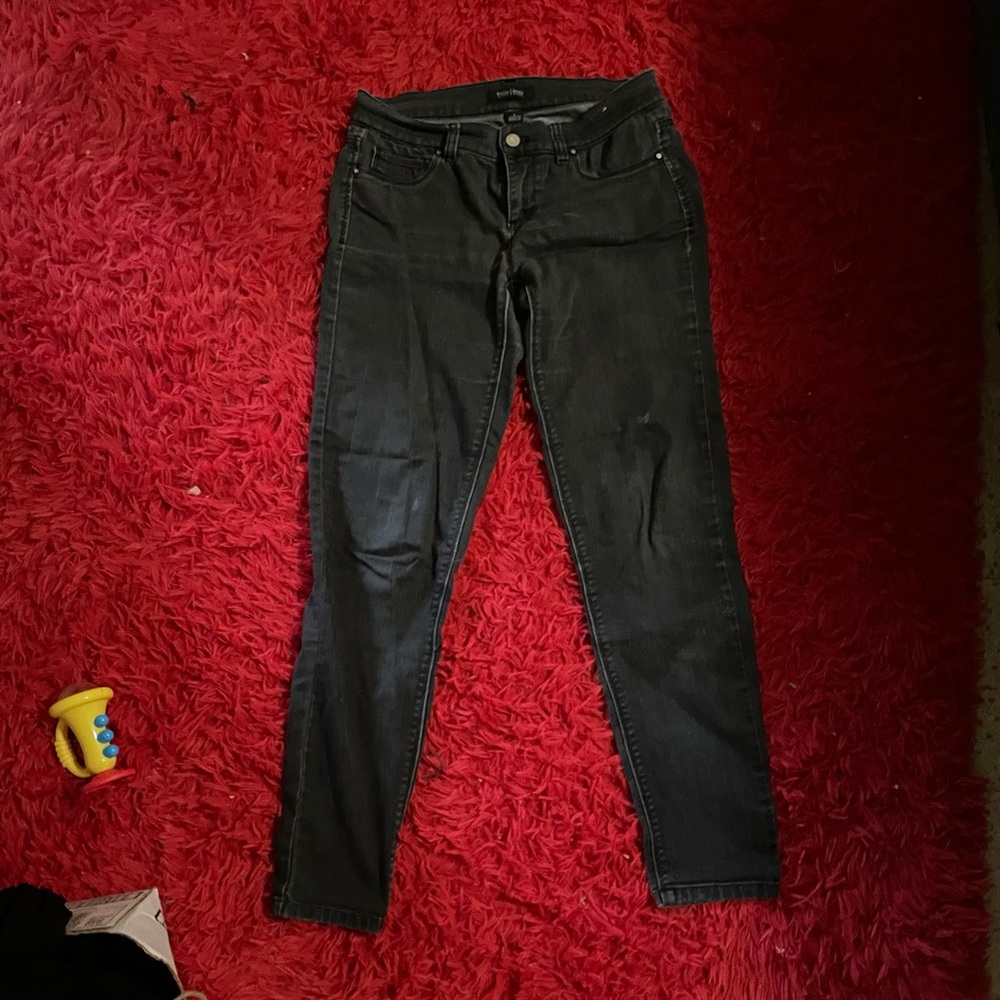 WHBM BLACK JEGGINGS